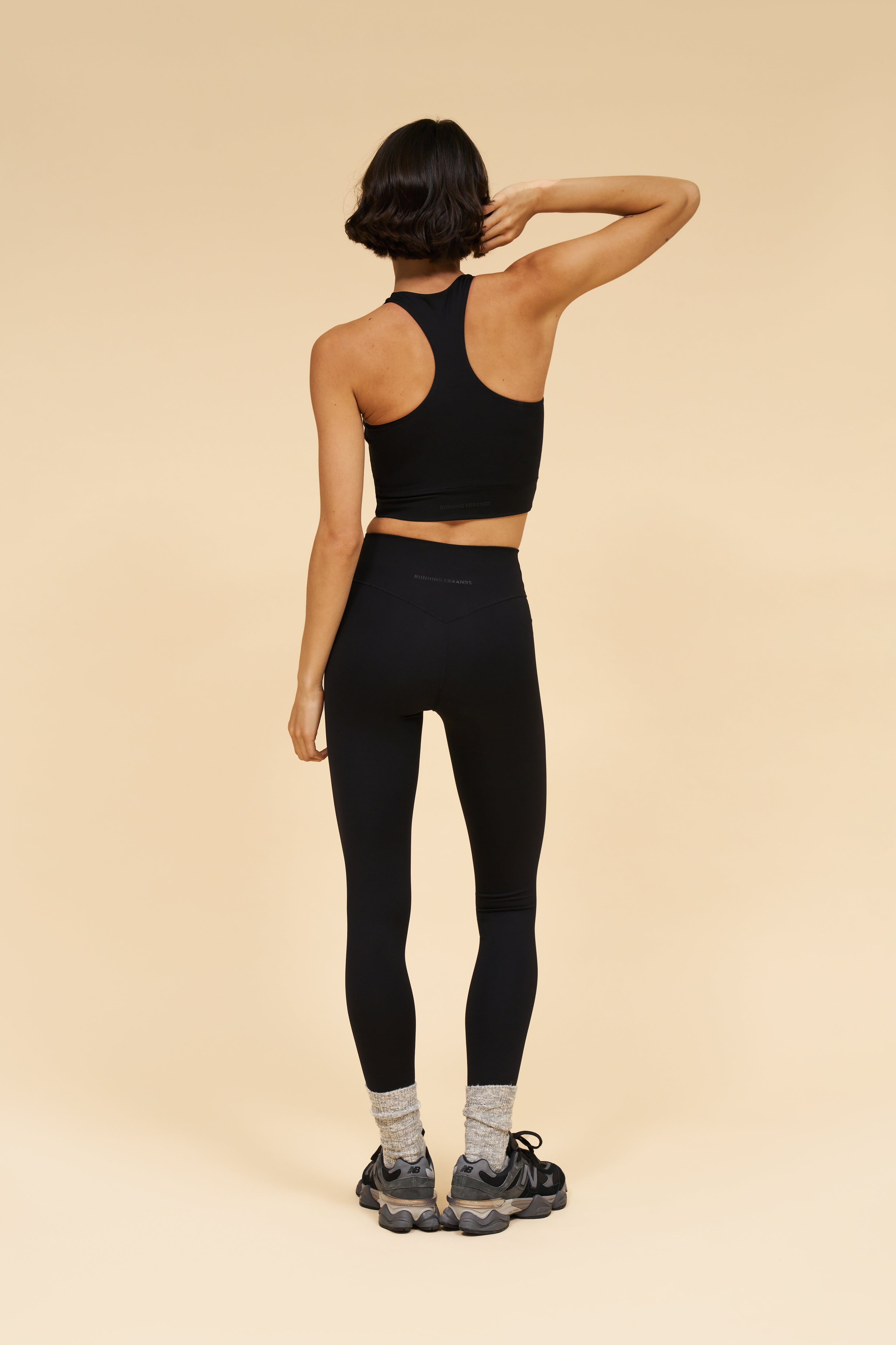 HIGH WAIST CROSS FRONT LEGGINGS