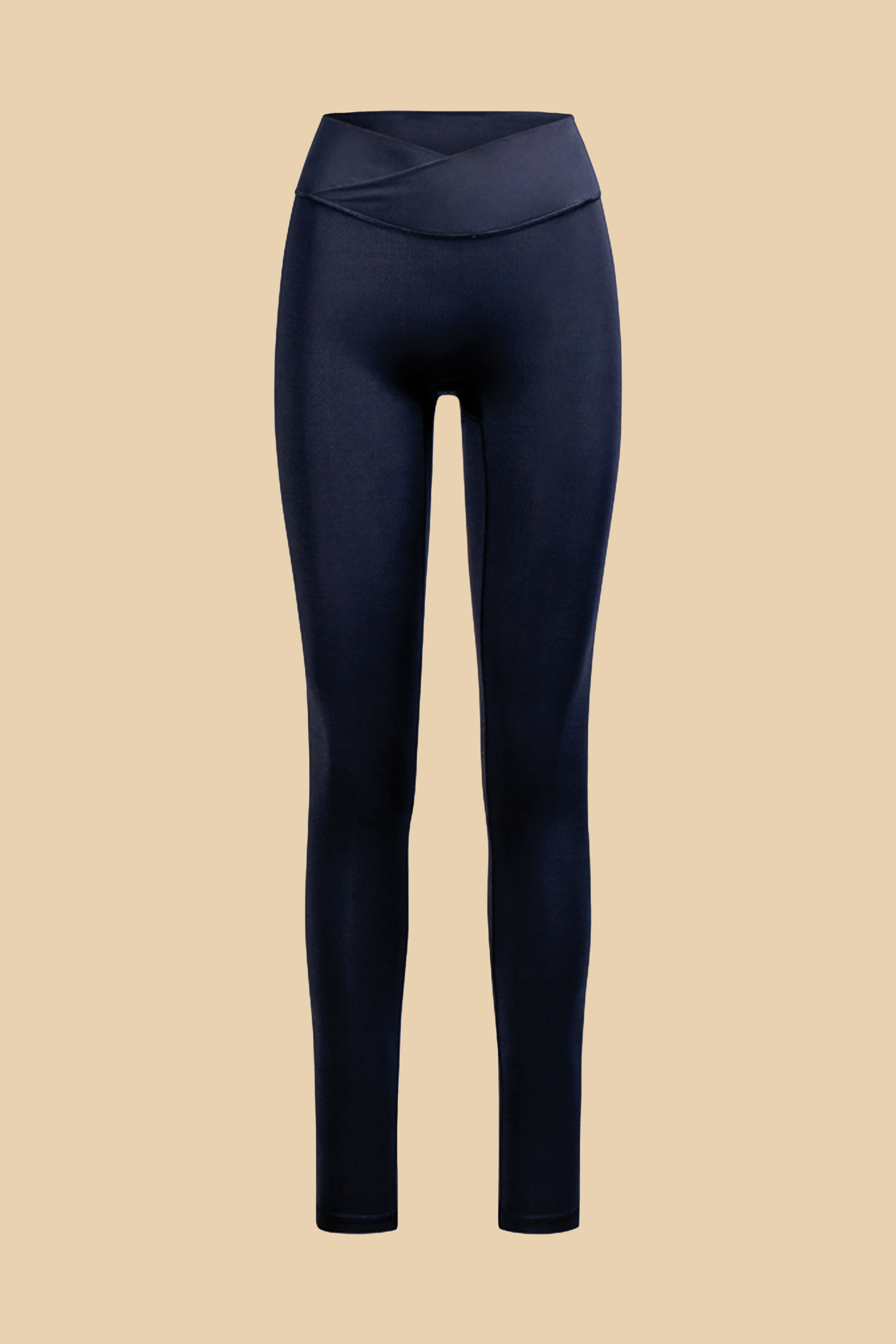 HIGH WAIST CROSS FRONT LEGGINGS