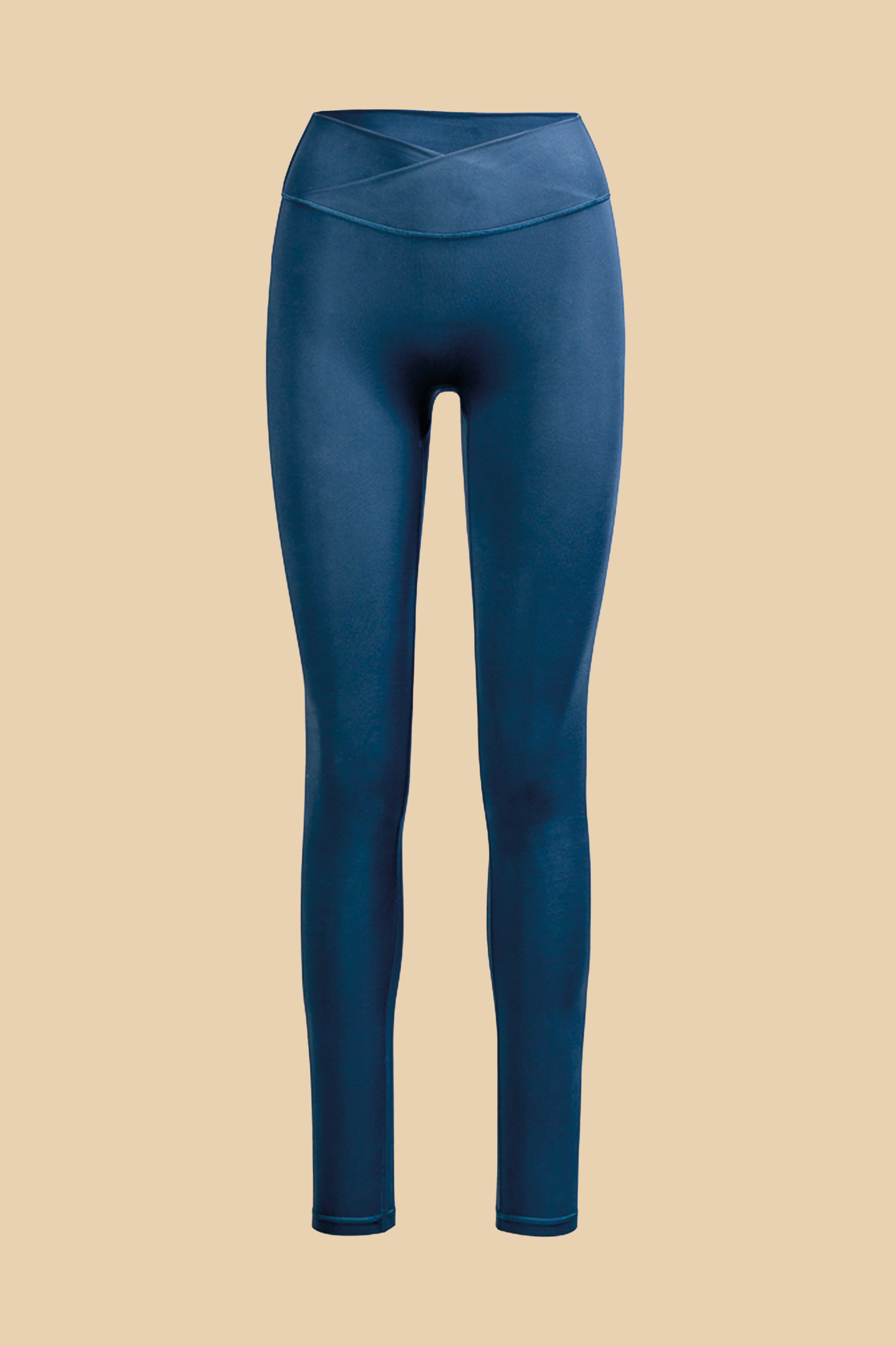 HIGH WAIST CROSS FRONT LEGGINGS